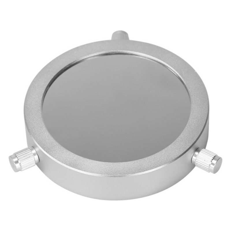 Agnicy 84-110mm Solar Film Objective Lens Cover 116mm Outer Diameter Frame All Metal Outer Frame