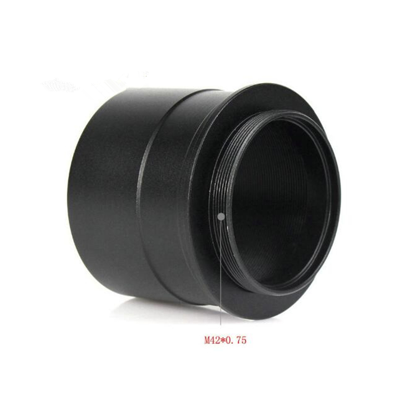Agnicy 2 Inches Interface to T2 Thread Interface Astronomical Telescope Photo Adapter for T2 Adapter Ring & Filter