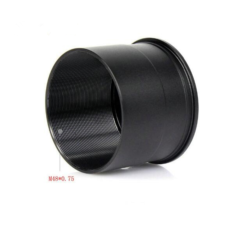 Agnicy 2 Inches Interface to T2 Thread Interface Astronomical Telescope Photo Adapter for T2 Adapter Ring & Filter