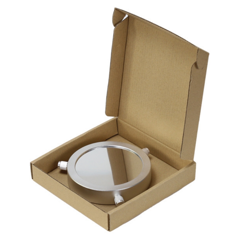 Agnicy 84-110mm Solar Film Objective Lens Cover 116mm Outer Diameter Frame All Metal Outer Frame