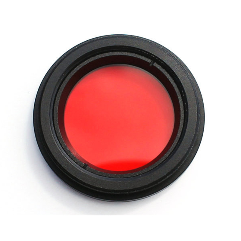 Agnicy Telescope Accessories 1.25 Inches 31.7mm M28 M28.6x0.6mm Resin Lenses Orange Nebula Filter