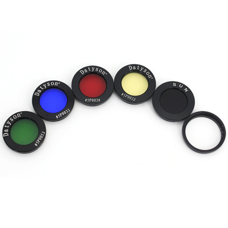 1.25 Inches 31.7mm Black Dog Series M28 M28x0.6mm Planetary Filter Moon Sun Filter with M30 Adapter Ring with Aluminum Box