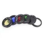 1.25 Inches Black Dog Series M28 Planetary Filter Moon Sun Filter with M30 Adapter Ring with Aluminum Box