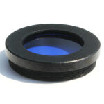 Astronomical Telescope Accessories 1.25 Inches M28.6X0.6mm Acrylic Lens Blue Nebula Filter