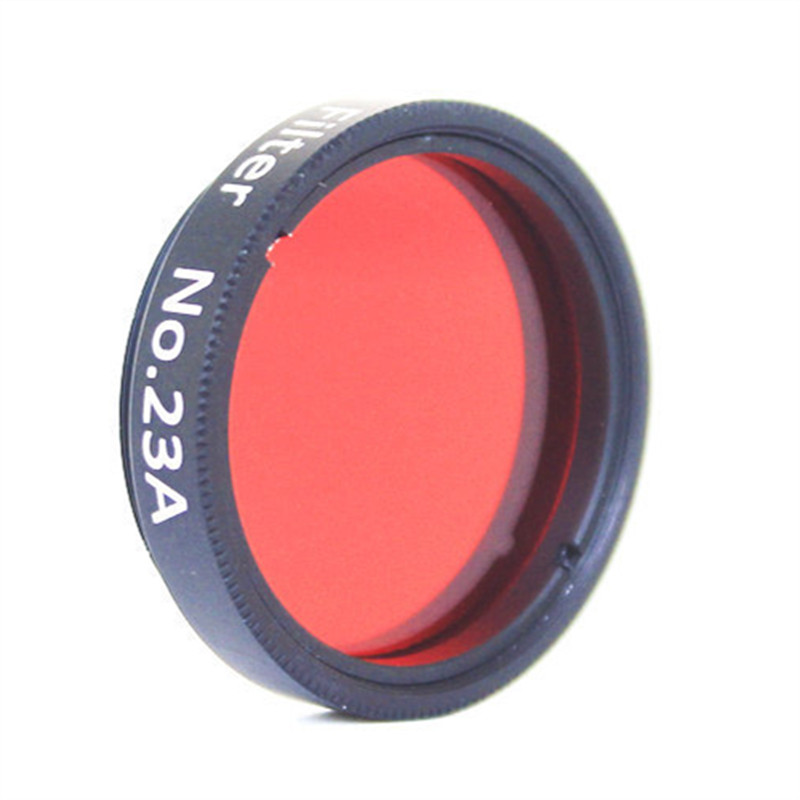 Agnicy NO.23A Optical Light Filter Nighthawk Series Astronomical Telescope 1.25 Inches Red Nebula Filter