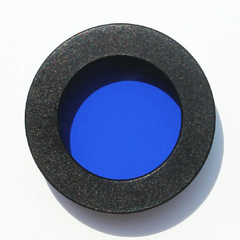 Astronomical Telescope Accessories 1.25 Inches M28.6X0.6mm Acrylic Lens Blue Nebula Filter