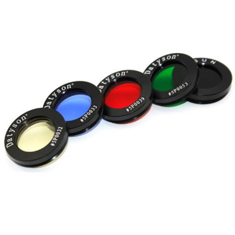 5PCS/Set M28 M28*0.6mm Glass Filter 1.25 Inches 31.7mm Planetary Moon Filter Solar Filter