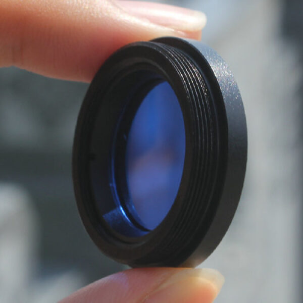 Astronomical Telescope Accessories 1.25 Inches M28.6X0.6mm Acrylic Lens Blue Nebula Filter