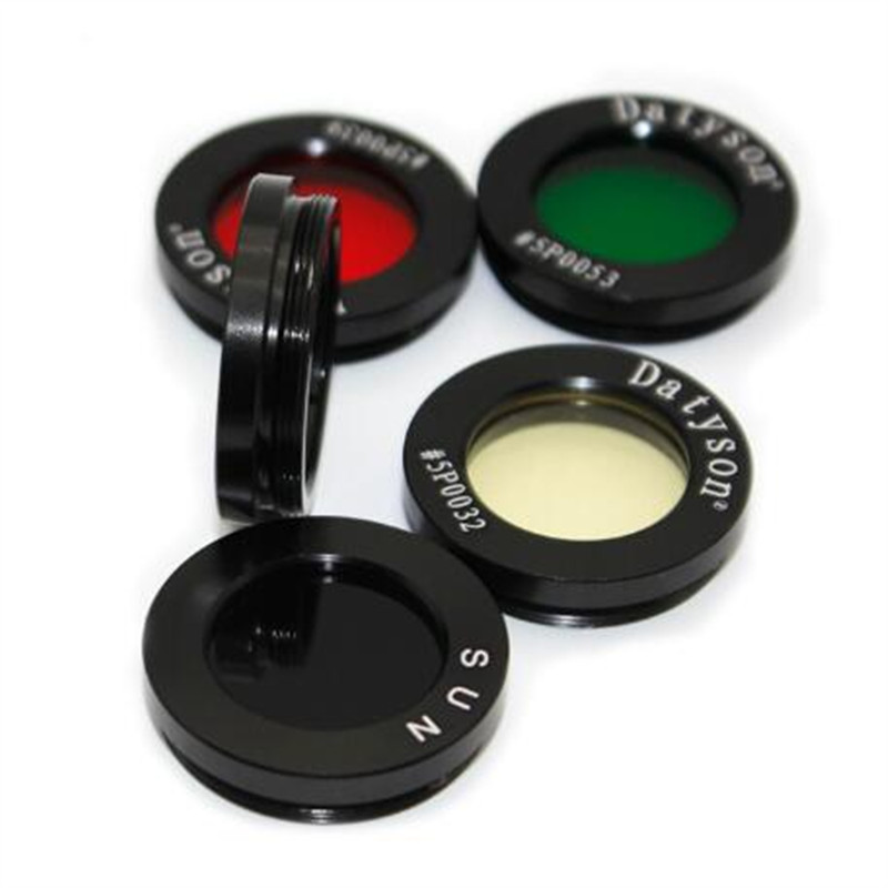 5PCS/Set M28 M28*0.6mm Glass Filter 1.25 Inches 31.7mm Planetary Moon Filter Solar Filter