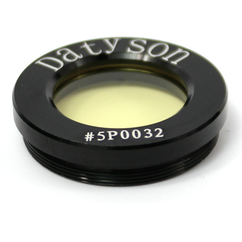 1.25 Inches 31.7mm Light Yellow M28 M28x0.6mm Astronomical Telescope Nebula Filter Fine Thread with Optical Glass