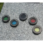 5PCS/Set 0.965 Inches Black Red Yellow Green Blue Astronomical Telescope Accessories Sun Filter Moon Filter Nebula Filter