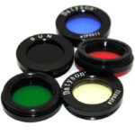 5PCS/Set M28 M28*0.6mm Glass Filter 1.25 Inches Planetary Moon Filter Solar Filter Astronomical Telescope Accessories