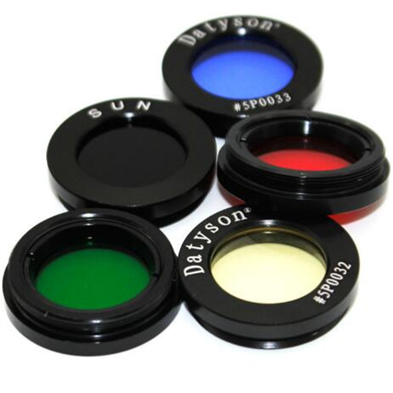 5PCS/Set M28 M28*0.6mm Glass Filter 1.25 Inches 31.7mm Planetary Moon Filter Solar Filter