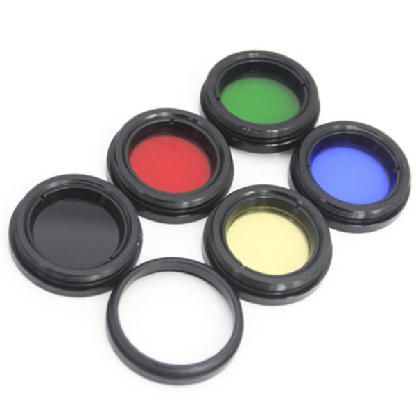 1.25 Inches Black Dog Series M28 Planetary Filter Moon Sun Filter with M30 Adapter Ring with Aluminum Box