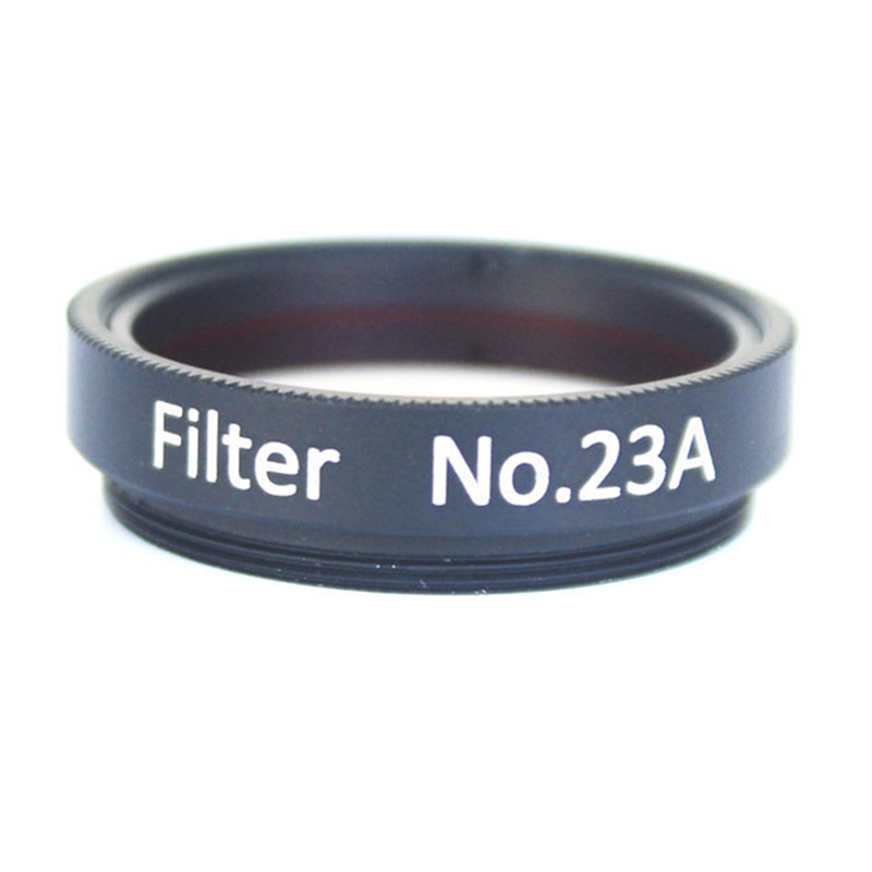 Agnicy NO.23A Optical Light Filter Nighthawk Series Astronomical Telescope 1.25 Inches 31.7mm M28x0.6mm Red Nebula Filter