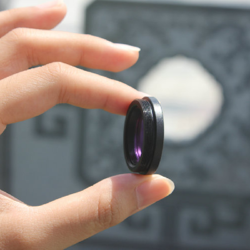 Agnicy Telescope Accessories 1.25 Inches 31.7mm M28 M28.6x0.6mm Resin Lens Purple Nebula Filter