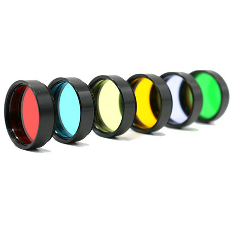 6PCS/Set Moon Filter 1.25 Inches Night Moth Series Astronomical Telescope Accessories 1.25 Inches Planetary Filter