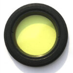 1.25 Inches Light Yellow Astronomical Telescope Nebula Filter Fine Thread with Optical Glass