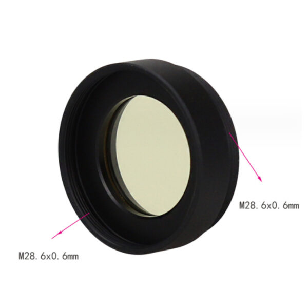 Agnicy Telescope Accessories Black Dog 2nd Generation 1.25 Inches M28.6 Yellow Nebula Filter Neutral