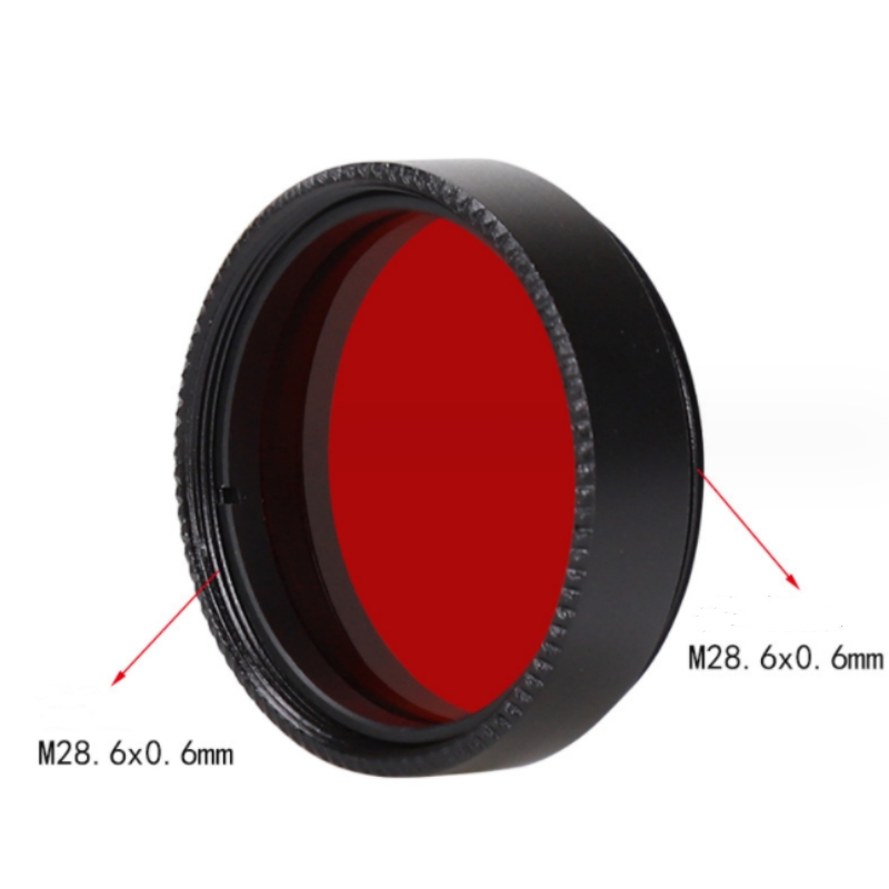 Agnicy Nighthawk Series 2nd Generation 1.25 Inches 31.7mm M28 M28.6x0.6mm Red Nebula Filter