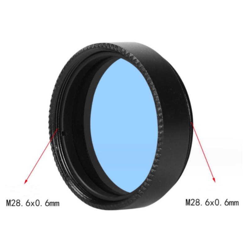 Agnicy Nighthawk Series 2nd Generation 1.25 Inches 31.7mm M28 M28.6x0.6mm Blue Nebula Filter