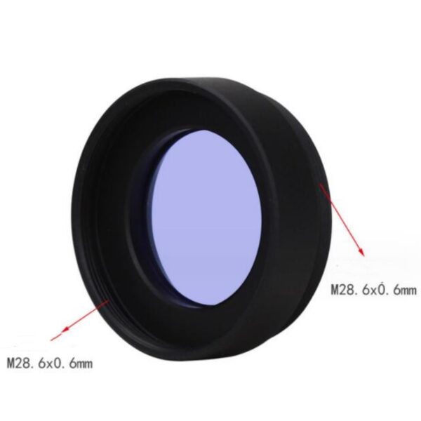 AgnicyTelescope Accessories Black Dog 2nd Generation 1.25 Inches M28.6 Purple Nebula Filter