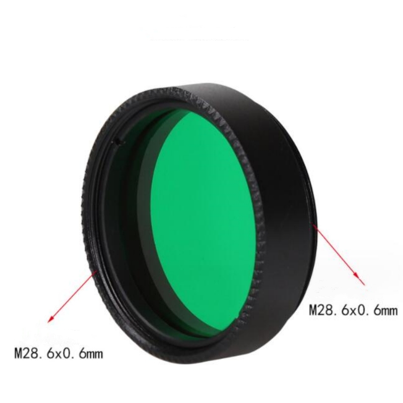 Agnicy Nighthawk Series 2nd Generation 1.25 Inches 31.7mm M28 M28.6x0.6mm Green Moon Filter