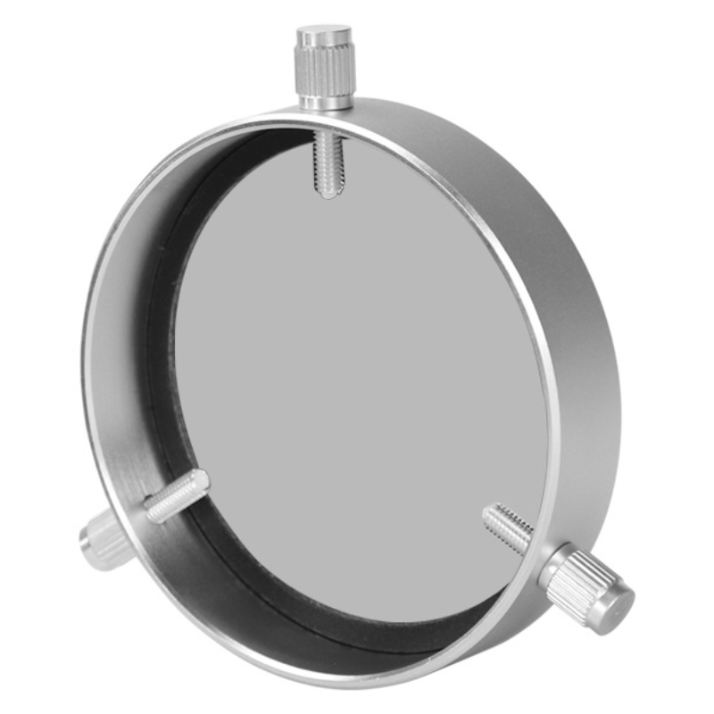 Agnicy 124-150mm Solar Film Objective Lens Cover 156mm Outer Diameter Frame All Metal Frame