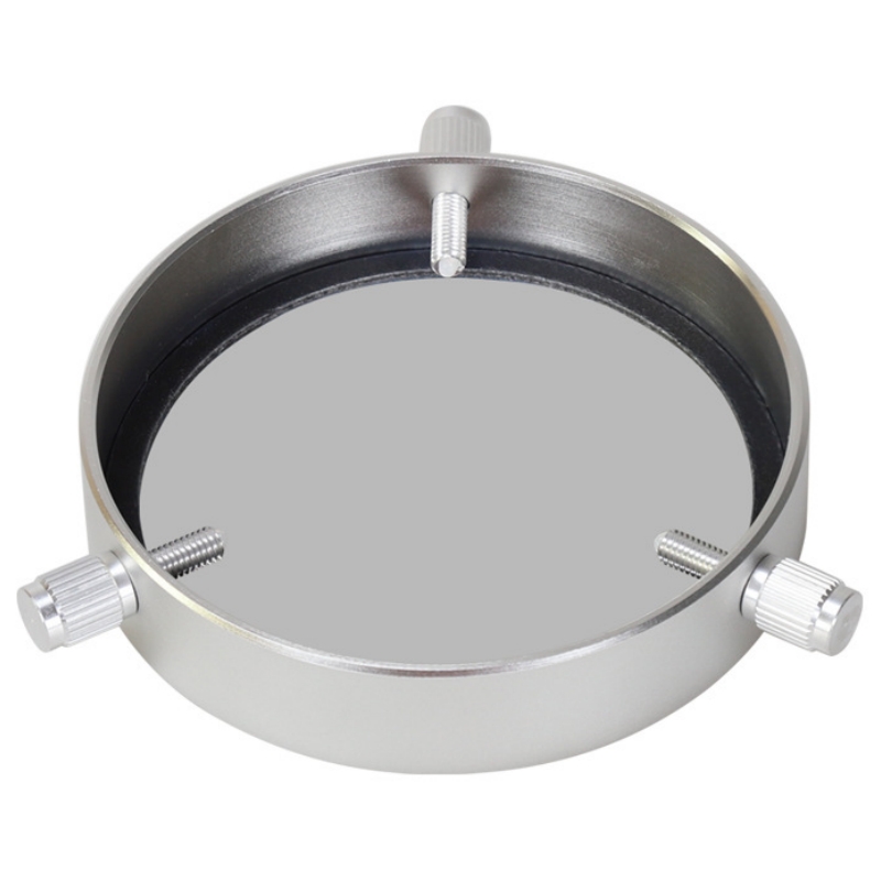 Agnicy 124-150mm Solar Film Objective Lens Cover 156mm Outer Diameter Frame All Metal Frame