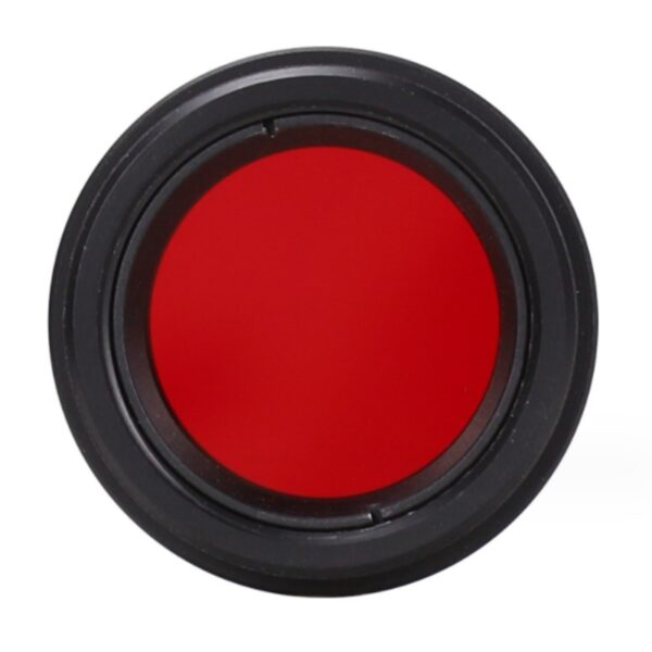 Agnicy Telescope Accessories Black Dog 2nd Generation 1.25 Inches M28.6 Red Nebula Filter