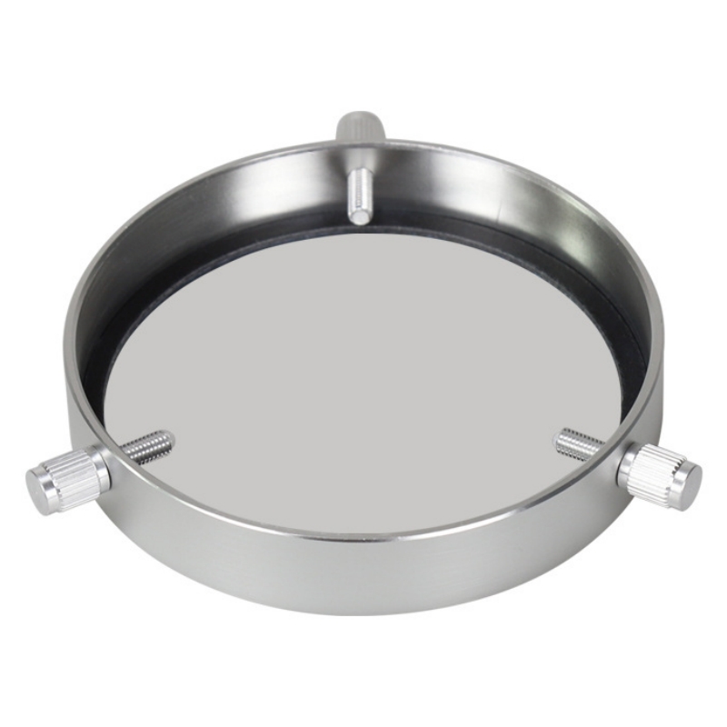 Agnicy 104-130mm Solar Film Objective Lens Cover 136mm Outer Diameter Frame Telescope Accessory All Metal Frame