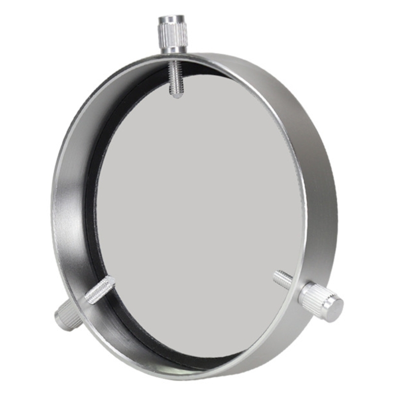 Agnicy 104-130mm Solar Film Objective Lens Cover 136mm Outer Diameter Frame Telescope Accessory All Metal Frame
