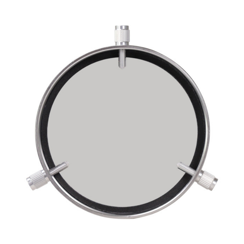 Agnicy 104-130mm Solar Film Objective Lens Cover 136mm Outer Diameter Frame Telescope Accessory All Metal Frame