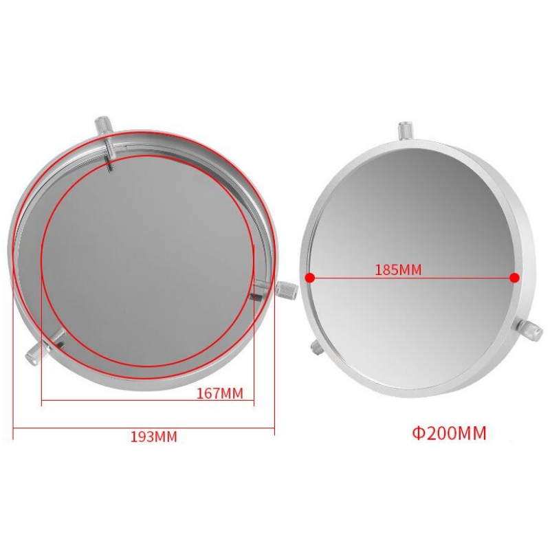 Angeleyes 200mm Universal Solar Film 167-193mm for Observing Solar Eclipses Bard Film 21x21x5cm Size