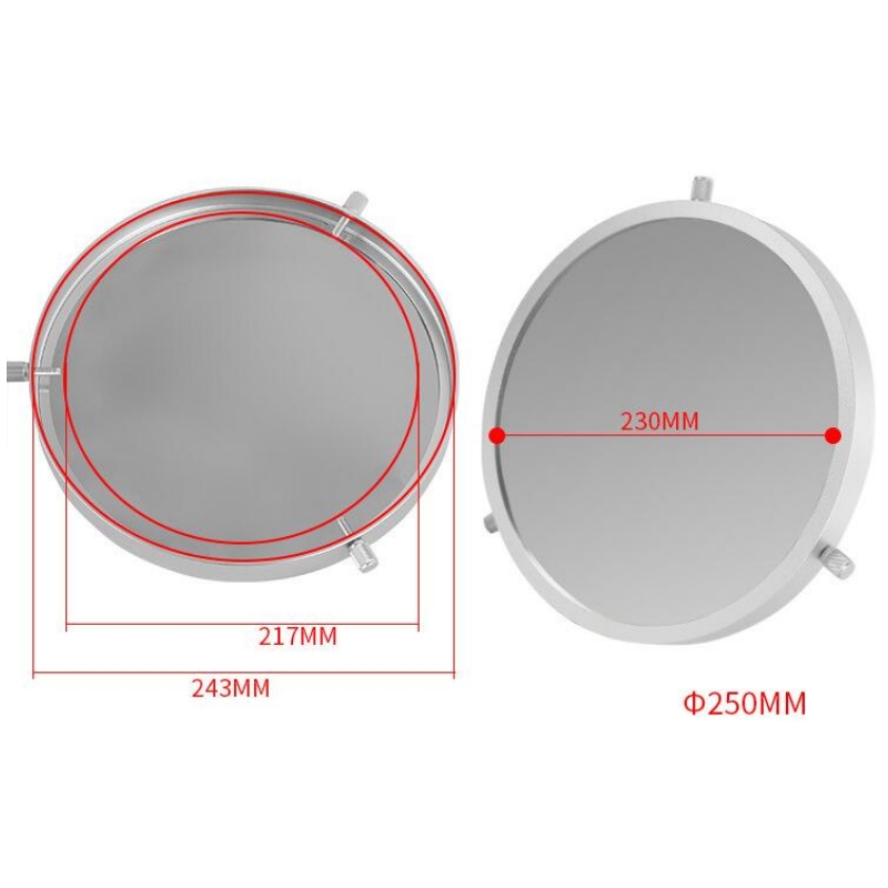 Angeleyes 250mm Universal Solar Film 217-243mm for Observing Solar Eclipses Bard Film 26x26x5cm