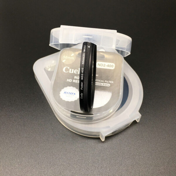 Agnicy Adjustable ND Filter Dimmer ND2-400 40.5mm 43mm 46mm 49mm 52mm 55mm 58mm 62mm 67mm 72mm 77mm 82mm Density Filter