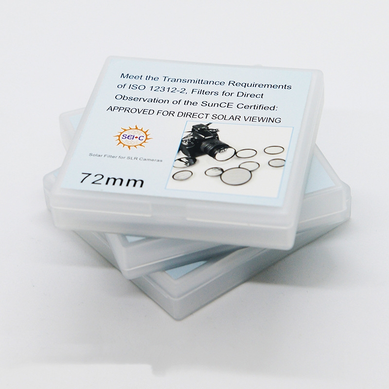 Agnicy 52mm 55mm 58mm 62mm 67mm 72mm 77mm 82mm Single Lens Reflex Micro Single Camera Lens UV Filter Cover 5.0 Solar Film Cover