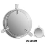 Angeleyes 100mm Universal Solar Film 67-93mm for Observing Solar Eclipses Filter Bard Film 11x11x5cm Size