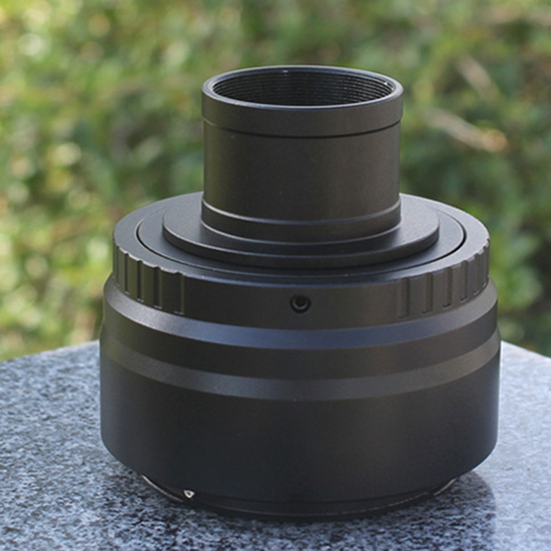 Agnicy 1.25 Inches Interface Astronomical Telescope Photography Accessory Connect Full-frame Camera Set for Canon RF Mount M28.6x0.6mm