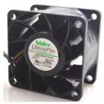 For Nidec V60E12BS1A7-09A032 DC 12V 2.45A 6cm 6038 60x60x38mm Double Ball Bearing Cooling Fan