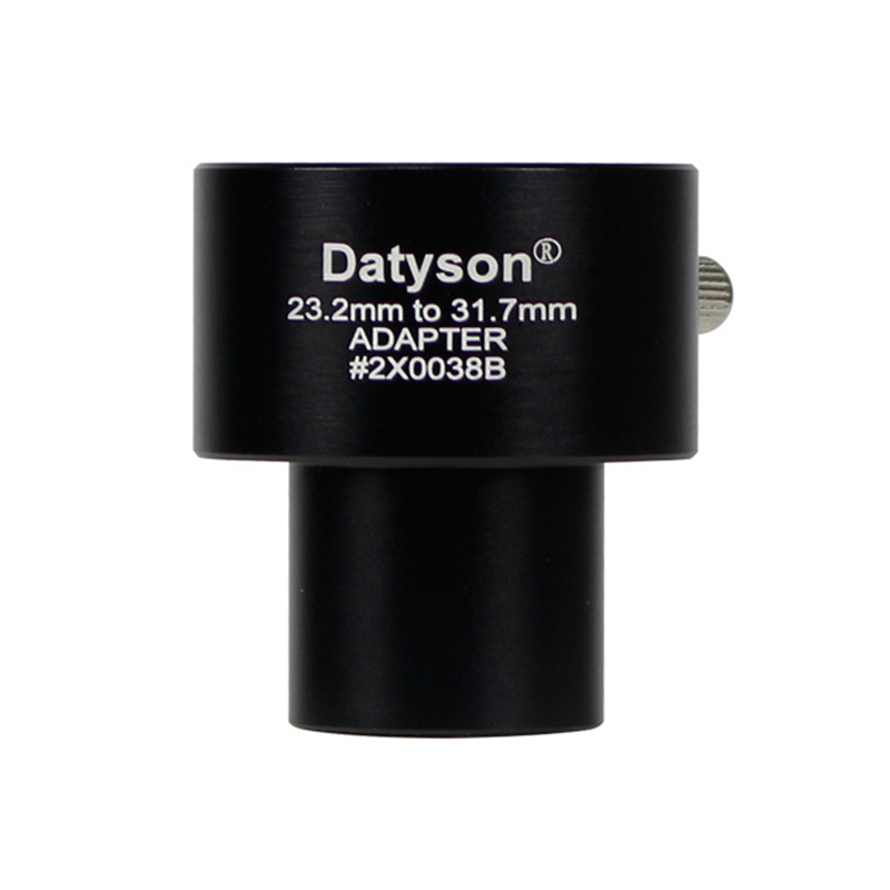 Agnicy Microscope Accessory 1.25 Inches 23.2mm Connect 31.7mm Telescope Eyepiece Interface for Biological Microscope Interface