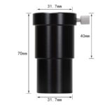 Agnicy Telescope Accessories 1.25 Inches 31.7mm M28.6x0.06mm 40mm Extension Tube