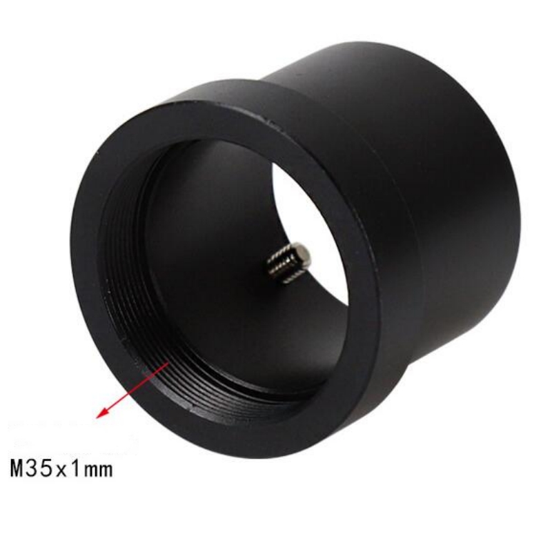 Agnicy Astronomical Telescope Accessory M35X1mm Internal Thread to 1.25 Inches Interface Adapter