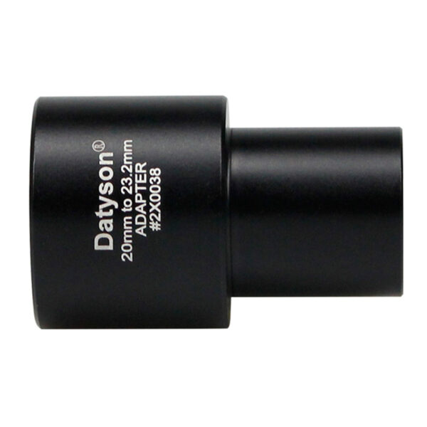 Agnicy Microscope Accessory 1.25 Inches 23.2mm Connect 31.7mm Telescope Eyepiece Interface for Biological Microscope Interface