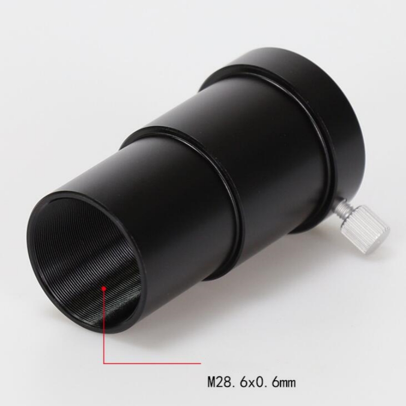 Agnicy Telescope Accessories 1.25 Inches 31.7mm M28.6x0.06mm 40mm Extension Tube