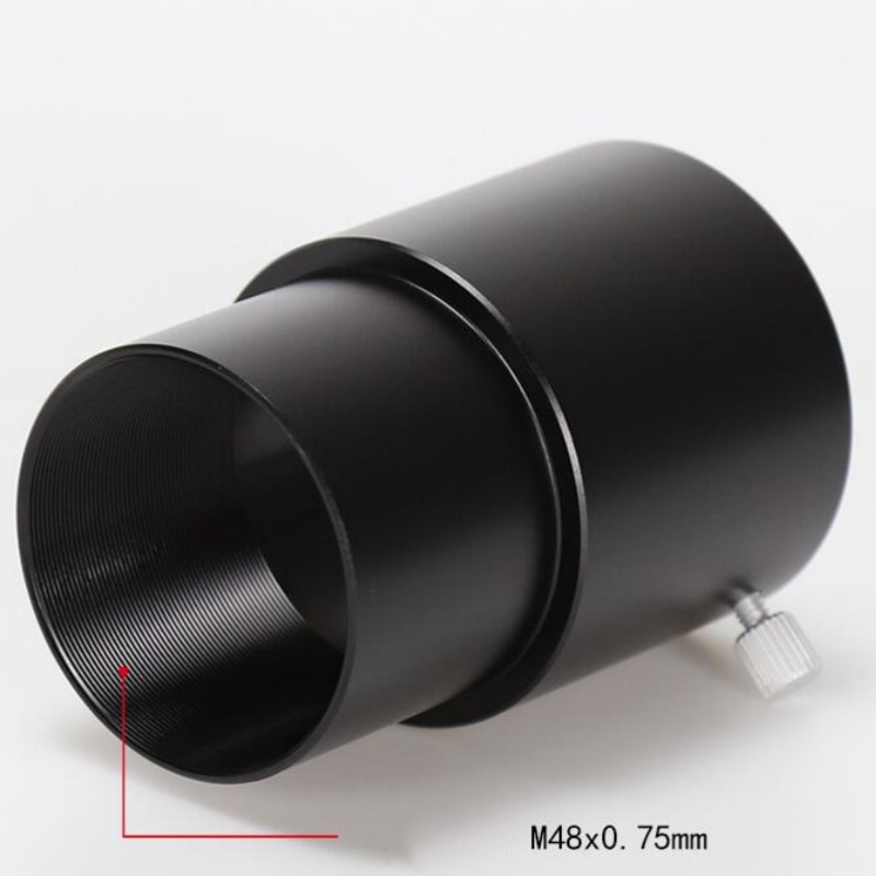 Agnicy Telescope Accessories 2 Inches 50.8mm M48x0.75mm 50mm Extension Tube