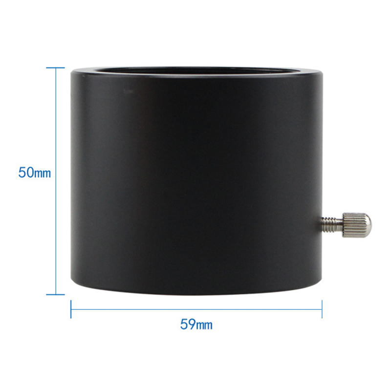 Agnicy Astronomical Telescope Accessories 2 Inches 50.8mm Interface to M48X0.75mm Thread Adapter