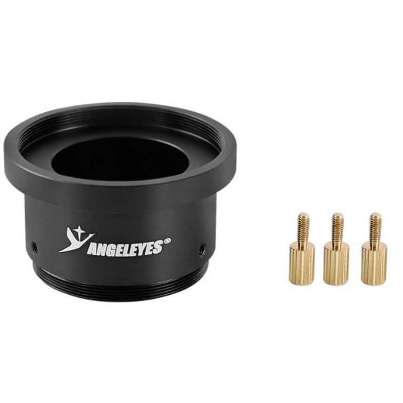 Angeleyes M48 Turned 1.25 Inches Three Screws Locking Center Photography Sleeve Bird Watching Telescope Astronomical Accessories