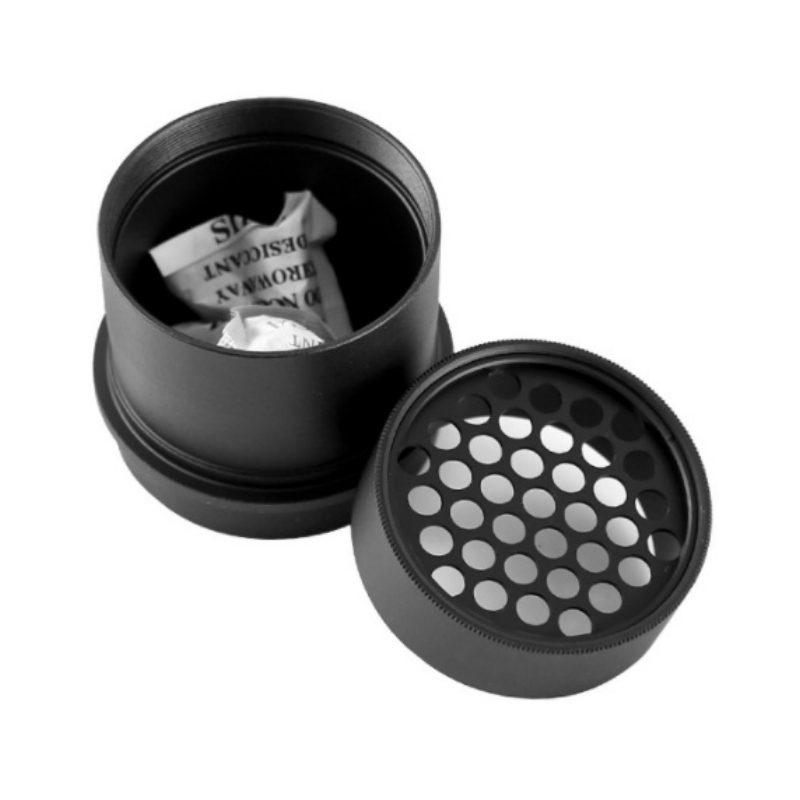 Agnicy Main Mirror Desiccant Drying Chamber 2 Inches Metal Photography Extension Tube Multifunctional Telescope Accessory