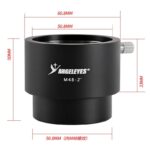 Angeleyes M48 to 2 Inches Eyepiece Sleeve 2 Inches Extension Tube Astronomical Accessory